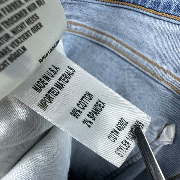 Citizens Of Humanity Jeans Rocket Crop High Rise Skinny Size W29 Women's Blue - Picture 5 of 11